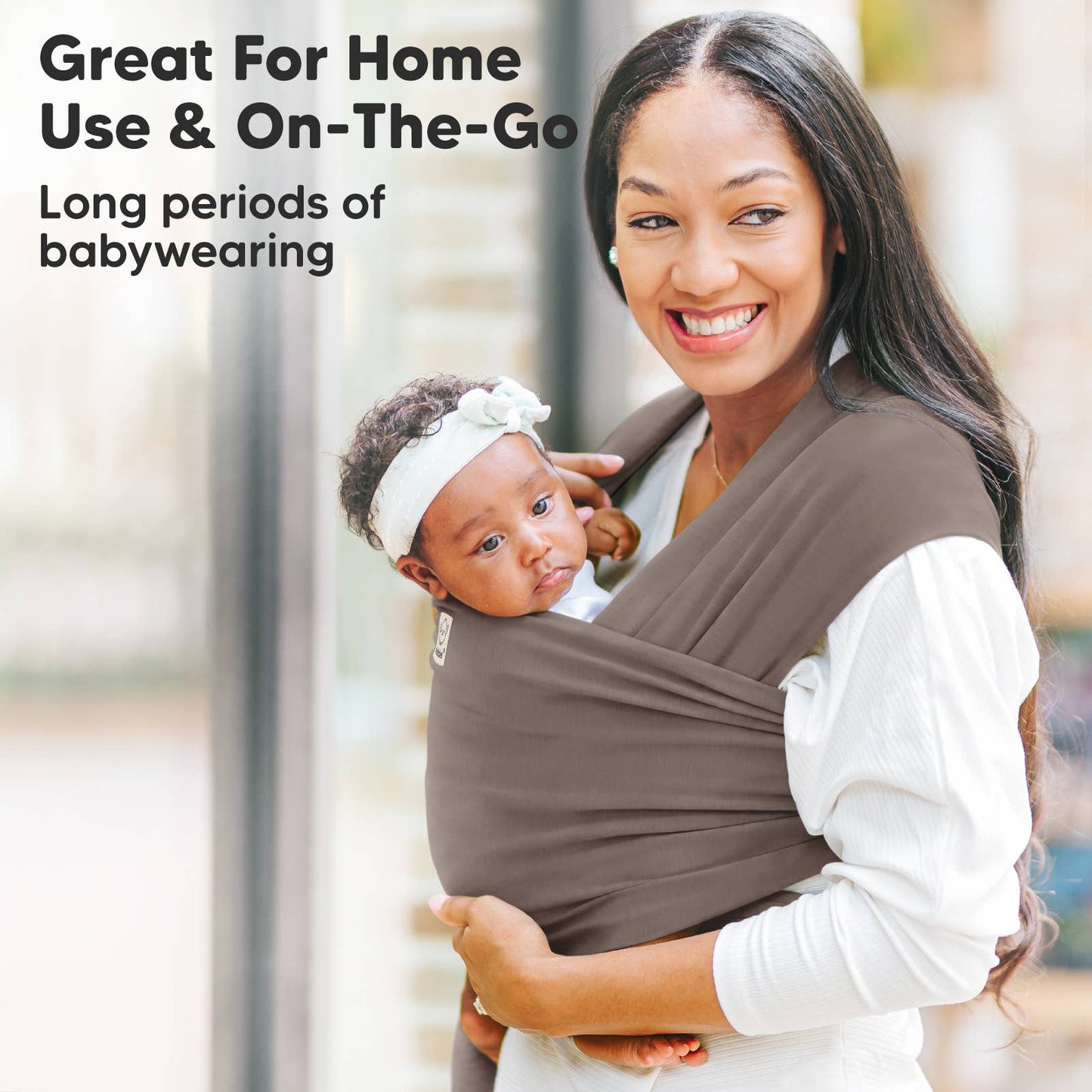 KeaBabies Original Baby Wrap Carrier