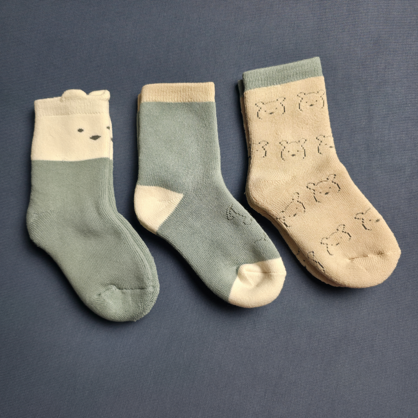 Soft Terry Sock Set (3-Pair)