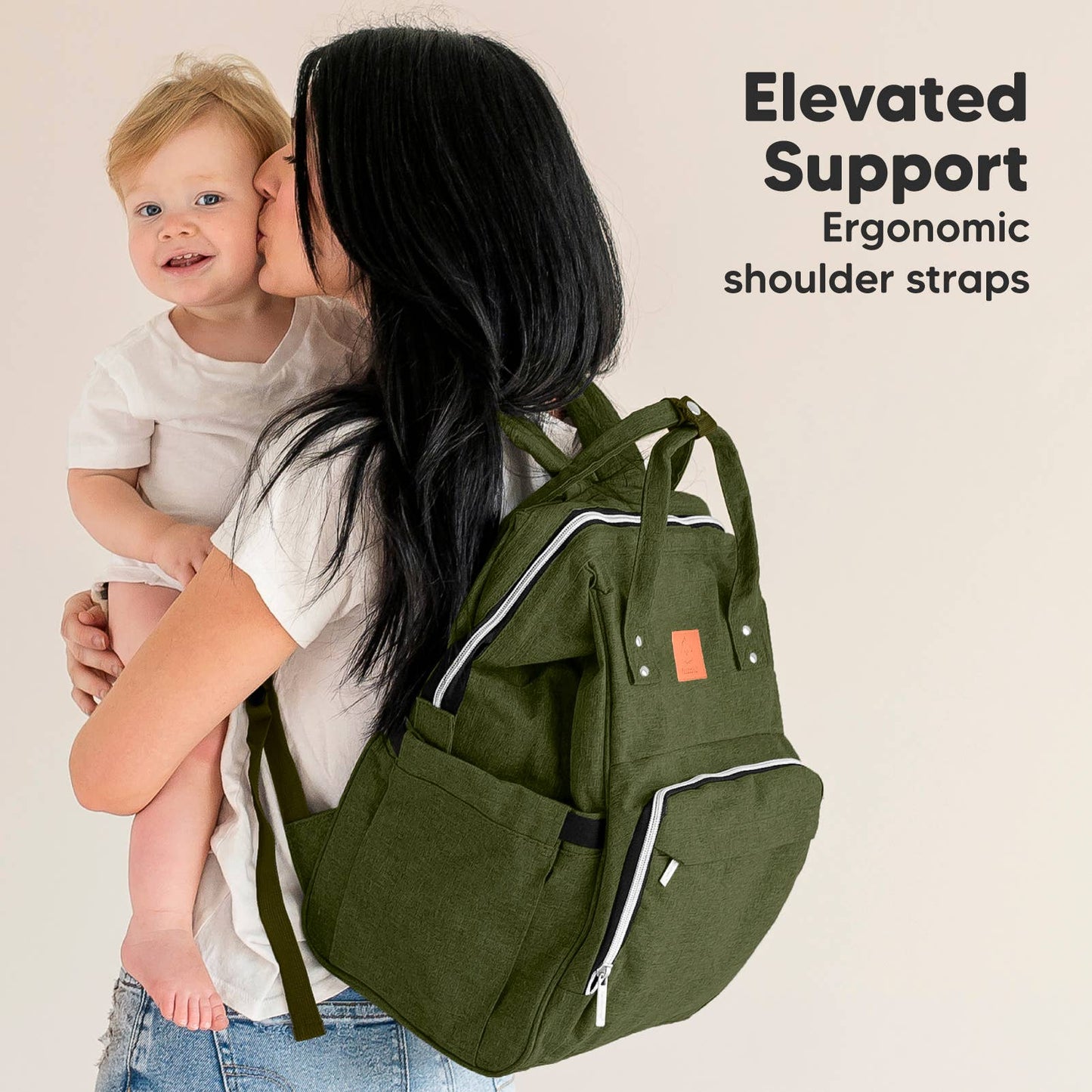 Original Diaper Bag Backpack, Baby Bags with Changing Pad