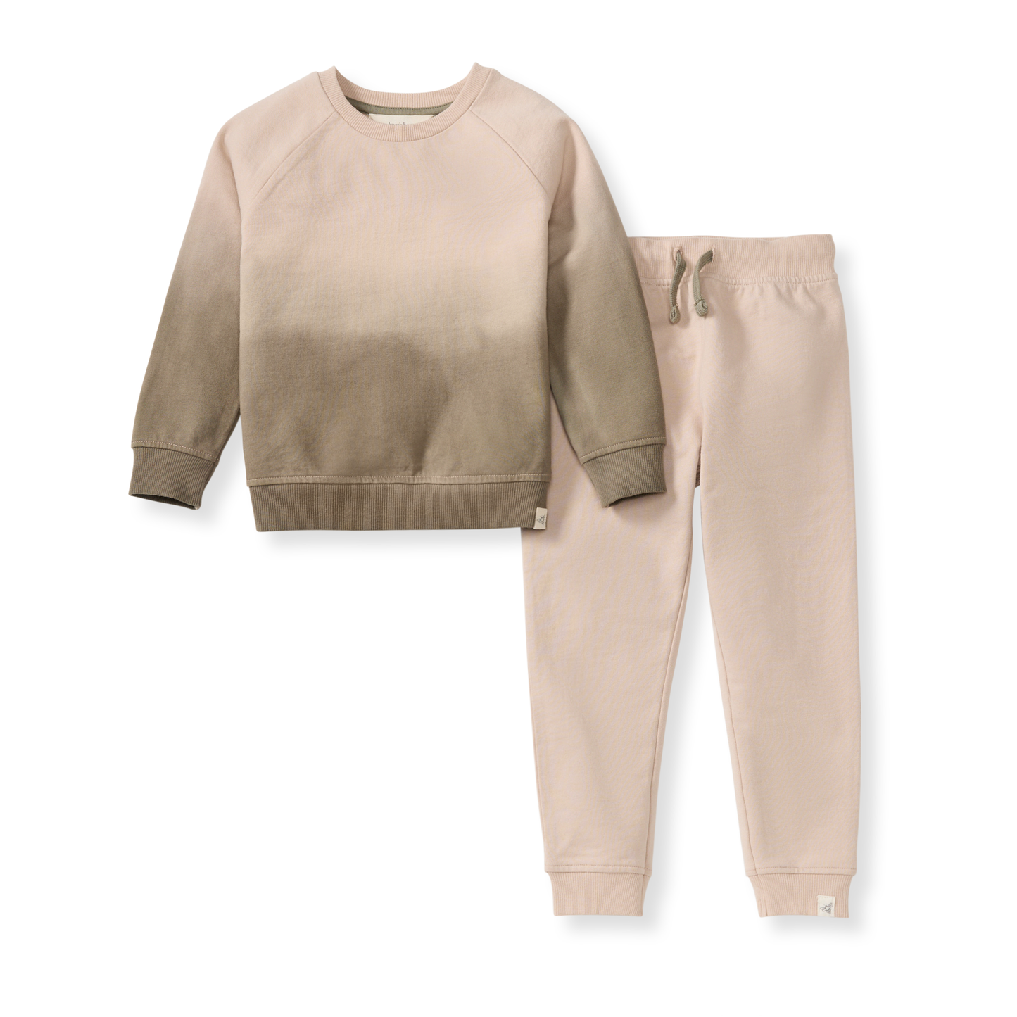 Dip Dye Toddler Sweatshirt Set