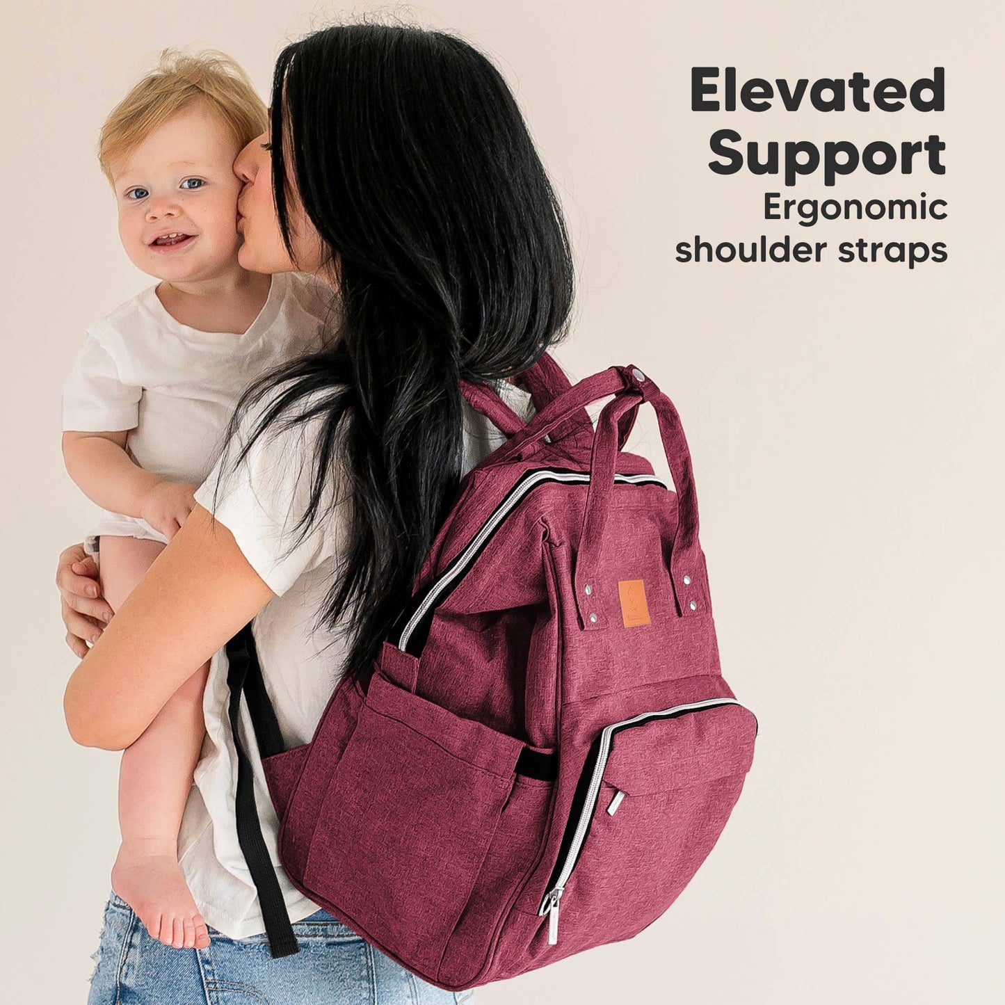 Original Diaper Bag Backpack, Baby Bags with Changing Pad