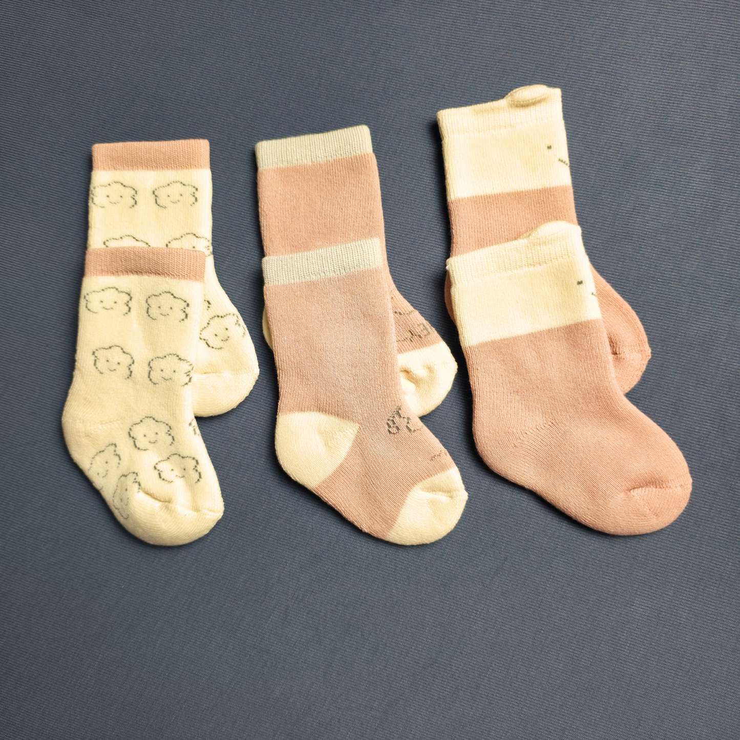 Soft Terry Sock Set (3-Pair)